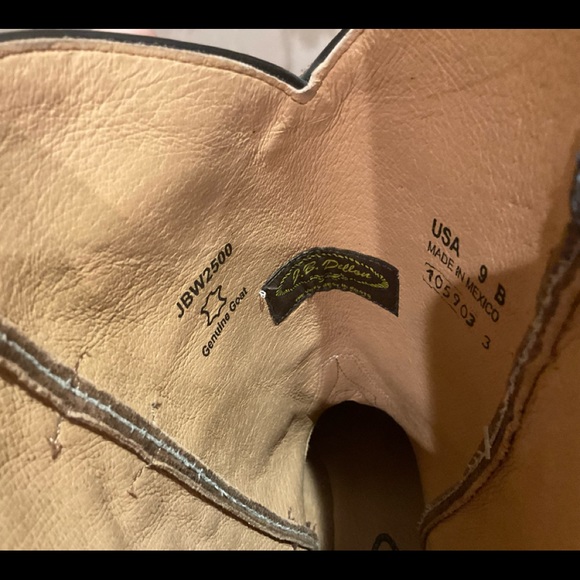 NWT J.B. Dillion Handcrafted Western Boots - Picture 11 of 11